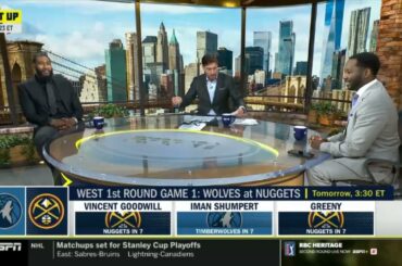 GET UP | Nuggets in 7! - Vincent Goodwill claims Nikola Jokic will dominate Wolves in round 1