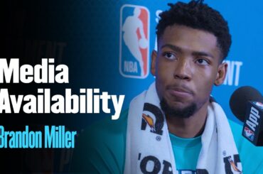 Hornets at Magic: Brandon Miller Postgame Media Availability | 4/17/2026
