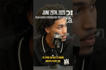 Rook called it from Day 1 🗣️ #nba #spurs #dylanharper #nbaplayoffs