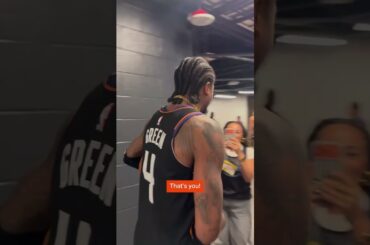 POSTGAME VIBES FROM THE TUNNEL ‼️ #shorts | Phoenix Suns