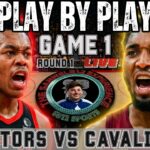 🏀 Live: Toronto Raptors vs Cleveland Cavaliers Game 1 NBA Playoffs Play by Play & Reactions!