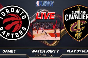 Toronto Raptors vs Cleveland Cavaliers Live Streaming Score, Play-By-Play, Highlights Playoff Game 1