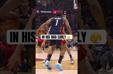 James Haredn pulling out the handle on