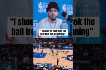 LaMelo wishes he took more initiative in Hornets’ loss