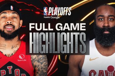#5 RAPTORS at #4 CAVALIERS | FULL GAME 1 HIGHLIGHTS | April 18, 2026
