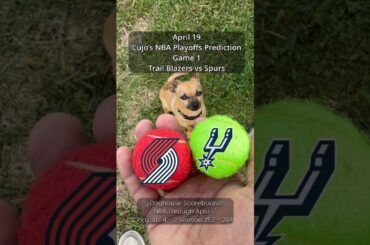 Cujo’s NBA Picks | Portland Trail Blazers vs San Antonio Spurs 🏀 04-19-2026 #CujoCatches