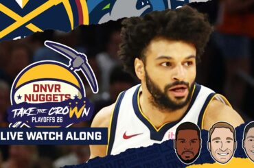 Minnesota Timberwolves @ Denver Nuggets Round 1 Game 1 Watch Along | DNVR Nuggets