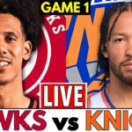 Atlanta Hawks vs New York Knicks Game 1 Live Stream Play-By-Play & Scoreboard
