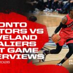 Toronto Raptors Full Media Availability | RD1 GM1 Post Game at Cavaliers | April 18, 2026