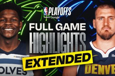 EXTENDED: #6 TIMBERWOLVES at #3 NUGGETS | FULL GAME 1 HIGHLIGHTS | April 18, 2026