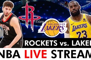 LIVE Houston Rockets vs. Los Angeles Lakers Live Streaming Scoreboard, Box Score & Play-By-Play