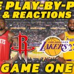 Houston Rockets vs Los Angeles Lakers | Live Play-By-Play & Reactions