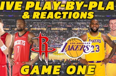 Houston Rockets vs Los Angeles Lakers | Live Play-By-Play & Reactions