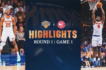 New York Knicks Defeat Atlanta Hawks in Game 1 of First Round of NBA Playoffs | April 18, 2026