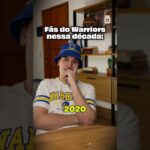 Não está sendo uma década fácil pra torcida do Golden State Warriors! 😬
