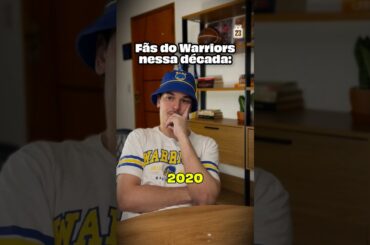 Não está sendo uma década fácil pra torcida do Golden State Warriors! 😬