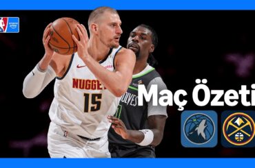 Minnesota Timberwolves - Denver Nuggets | Maç Özeti | NBA Playoffs | Prime Video Türkiye