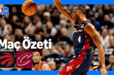 Toronto Raptors - Cleveland Cavaliers | Maç Özeti | NBA Playoffs | Prime Video Türkiye