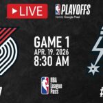 NBA LIVE! San Antonio Spurs vs Portland Trail Blazers LIVE FULL GAME 1 NBA PLAYOFFS | Apr. 19, 2026
