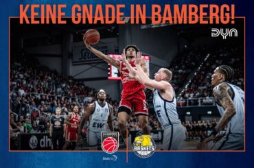 Highlights: BMA365 Bamberg Baskets - EWE Baskets Oldenburg | easyCredit BBL | Dyn Basketball