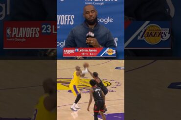 "The only thing that's predetermined in my game is how I prepare" Bron breaks down Game 1!