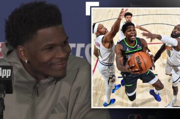 Anthony Edwards Speaks After Game 1 In Denver | April 18, 2026