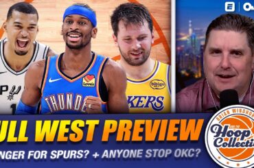 FULL Western Conference Playoff Preview - Spurs Upset Alert?? Big Advantage For LA