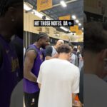 DA brought the vocals for Dalton and Nick’s early birthday celebration 🥳 #lakers