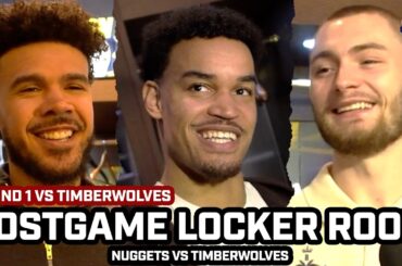 Cam Johnson & Nuggets on Setting the Tone & More After Nuggets Game 1 WIN vs Timberwolves