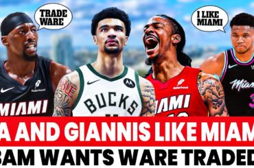 Ja Morant & Giannis Admit Miami Interest 👀 — Bam Pushes for Ware Trade?!