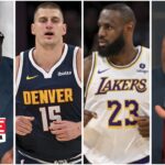 FULL Inside The NBA crew reaction to Jokic and Nuggets Game 1 win over Wolves, Lakers upset Rockets?