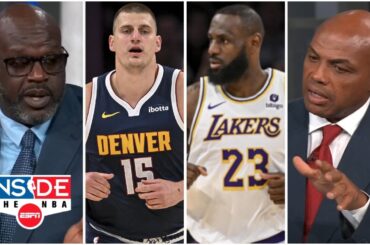 FULL Inside The NBA crew reaction to Jokic and Nuggets Game 1 win over Wolves, Lakers upset Rockets?