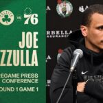Joe Mazzulla Pregame Press Conference: Round 1 Game 1 vs. Philadelphia 76ers