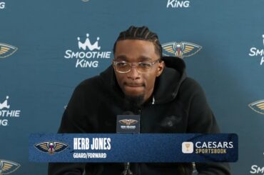 Herb Jones | Pelicans End-of-Season Press Conference (2025-26)