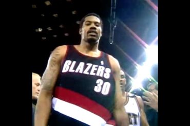 Sheed’s Blazers Introduction Was LOWKEY Threatening 😳 #shorts  #nba #basketball #sports #drama