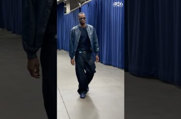 On site for the playoffs in OKC  ⚡️📍 #okcthunder