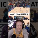 Jokic DOMINATED Game 1! #nikolajokic #denvernuggets #ztay