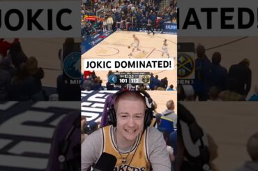 Jokic DOMINATED Game 1! #nikolajokic #denvernuggets #ztay