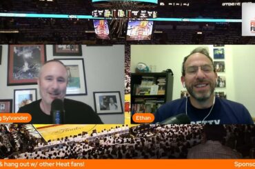 Giannis on with Goran Dragic, talking about Miami: Five on the Floor