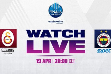 LIVE - Galatasaray Cagdas Faktoring v Fenerbahce Opet | EuroLeague Women 2025-26 | Final