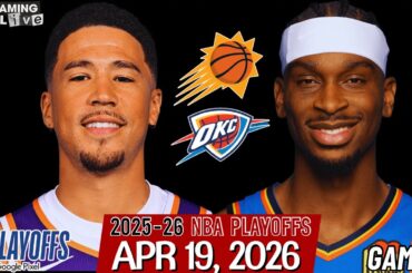 (LIVE) SGA vs Devin Booker | Phoenix Suns vs Oklahoma City Thunder Game 1 NBA Playoffs Live Stream