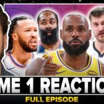 GAME 1 REACTIONS: Lakers-Rockets, Knicks-Hawks, Nuggets-Timberwolves, Cavs-Raptors | NBA Playoffs
