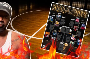 MY 2026 NBA PLAYOFF BRACKET PREDICTIONS!!