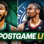 LIVE: Celtics vs 76ers Garden Report Postgame Show on CLNS - Celtics CRUISE Past 76ers