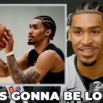 Dylan Harper on What He Expects the Atmosphere of a Home Playoff Game to Feel Like