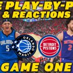 Orlando Magic vs Detroit Pistons | Live Play-By-Play & Reactions