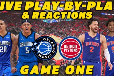 Orlando Magic vs Detroit Pistons | Live Play-By-Play & Reactions