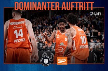 Highlights: Veolia Towers Hamburg - RASTA Vechta | easyCredit BBL | Dyn Basketball