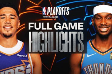 #8 SUNS at #1 THUNDER | FULL GAME 1 HIGHLIGHTS | April 19, 2026
