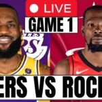 Lakers vs Rockets LIVE Stream NBA Playoffs Game 1, Play by Play & Highlights